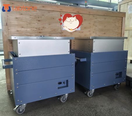 इलेक्ट्रॉनिक घटकों के कंपन परीक्षण के लिए मैकेनिकल शेकर टेबल, 5-80 हर्ट्ज आवृत्ति रेंज और 50 किलो अधिकतम पेलोड के साथ