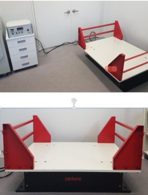 उच्च-प्रदर्शन मैकेनिकल शेकर टेबल, 200 किलो पेलोड के साथ, इम्पैक्ट अनलोडिंग और जंप टेस्ट के लिए