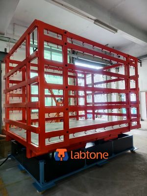 2-5 हर्ट्ज आवृत्ति और 30 डिग्री असंतुलन कंपन मोड के साथ कंपन परीक्षण मैकेनिकल शेकर टेबल