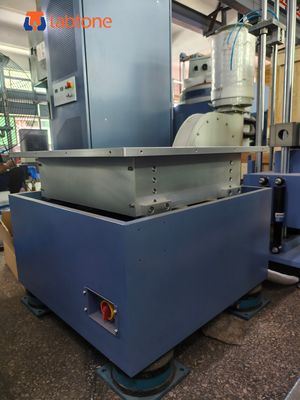 इलेक्ट्रॉनिक घटकों के कंपन परीक्षण के लिए मैकेनिकल शेकर टेबल, 5-80 हर्ट्ज आवृत्ति रेंज और 50 किलो अधिकतम पेलोड के साथ