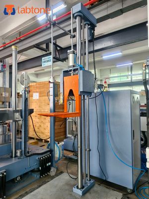 पैकेजिंग और उत्पादों के पूर्ण मूल्यांकन के लिए मोटर नियंत्रण और हाइड्रोलिक कुशनिंग के साथ लैब ड्रॉप परीक्षक